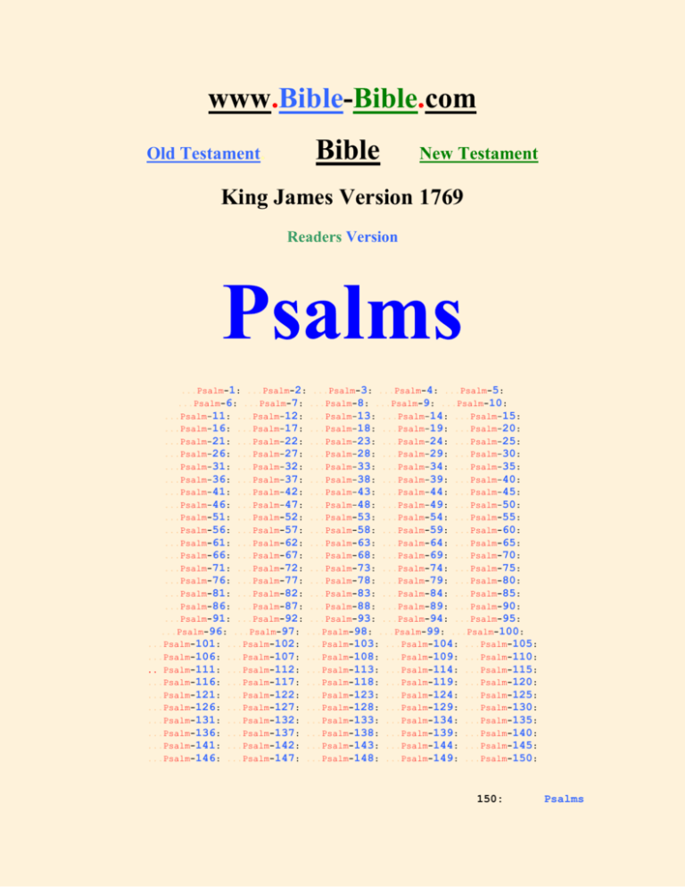 psalm 126 kjv