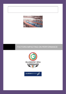 Factors impacting on performance