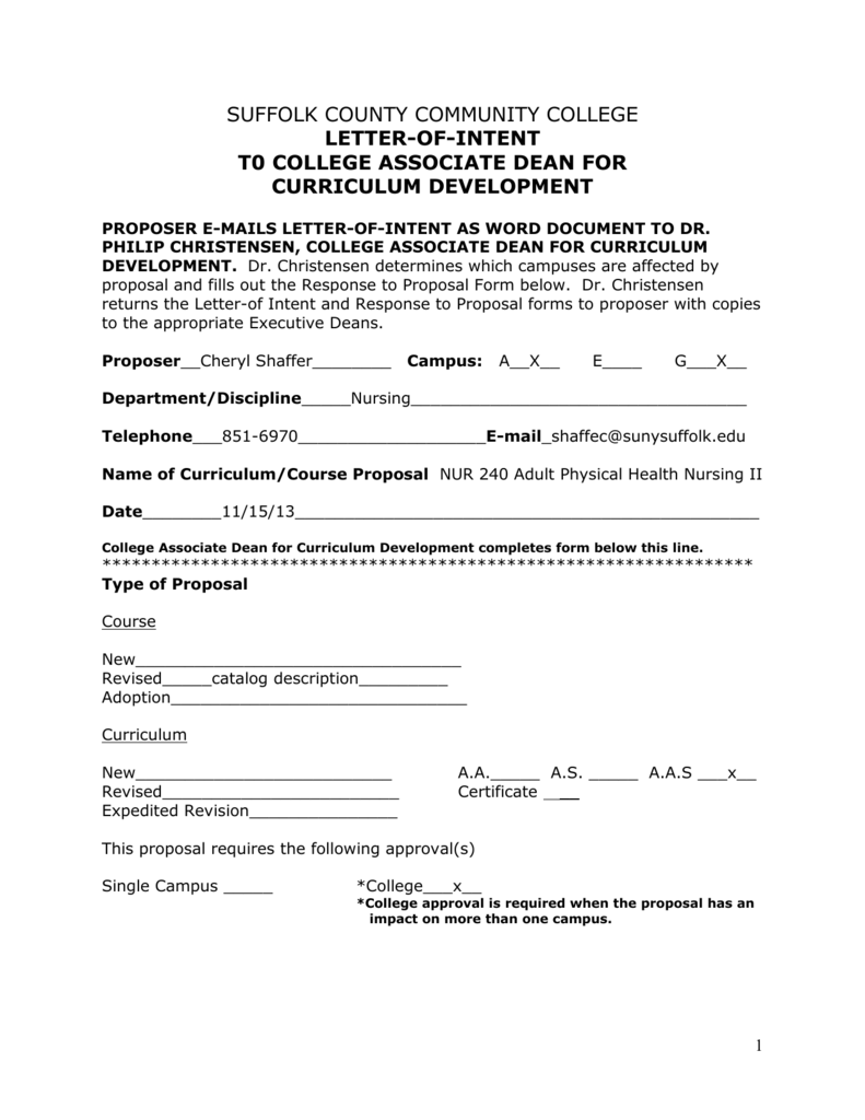 Entire Proposal New Page Suffolk County Community College