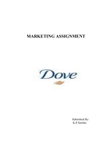 Dove – the world's top cleansing brand