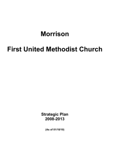 Mission - METHODIST CHURCH | Morrison, OK 73061