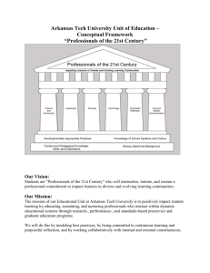Conceptual Framework Document