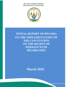 Article 6: Women with Disabilities