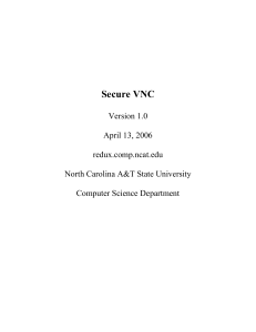 SecureVNC Documentation