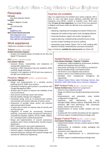 Curriculum Vitae - Dag Wieërs