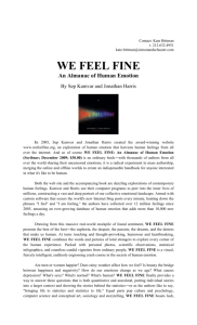 release - We Feel Fine