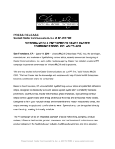 PRESS RELEASE Contact: Caster Communications, Inc. at 401.792