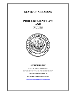 Title 19 - State of Arkansas