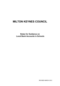 Notes for Guidance on - Milton Keynes Council