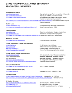 Websites, October 2014