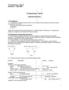 PGM355 - C Programming