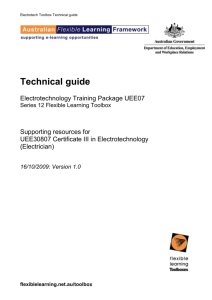 Technical guide in Word