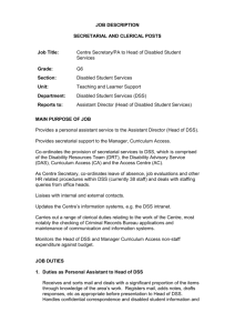 job description - The Open University