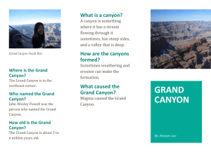 Where is the Grand Canyon?