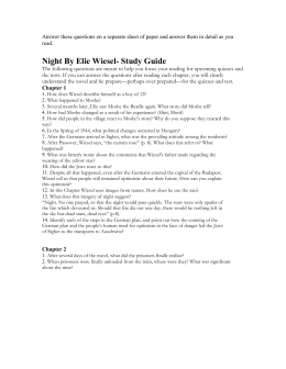 night book summary chapter 1