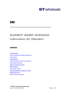 what is element based charging