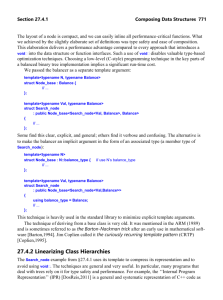 Section 27.4.1 Composing Data Structures 771 The layout of a node