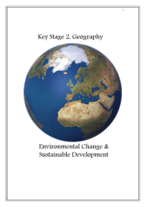 Environmental Change and Sustainable Development