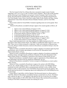 Council Minutes 09-06-11