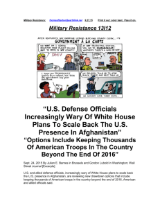 Military Resistance 13I12 Groundhog Death