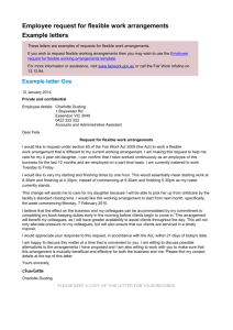 Example letter 1 - Fair Work Ombudsman