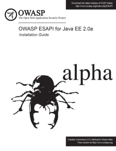 JavaEE-ESAPI_2.0a_install