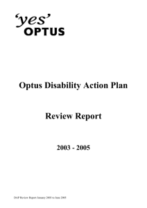 Disability Review 2003-2005