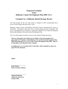 3.4 retailing - Kilkenny County Council