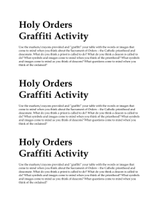 The Rite of Holy Orders – Group One