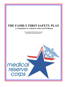 Family First Safety Plan - Wayne County Health Department
