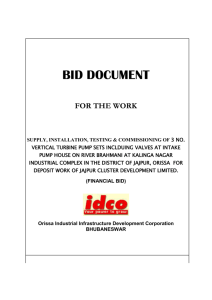 bid document