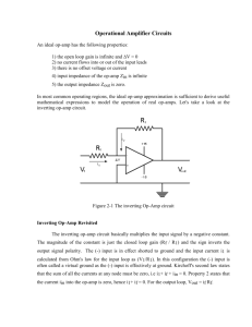 Computer Automation 2 : Op-amp Transfer Curve