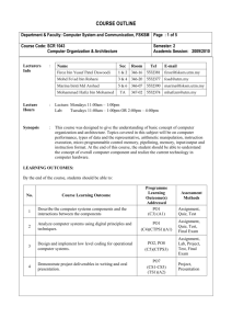 rancangan pengajaran - Faculty of Computing