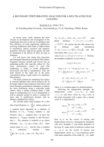 World Journal Of Engineering Equation Chapter 0 Section 1a