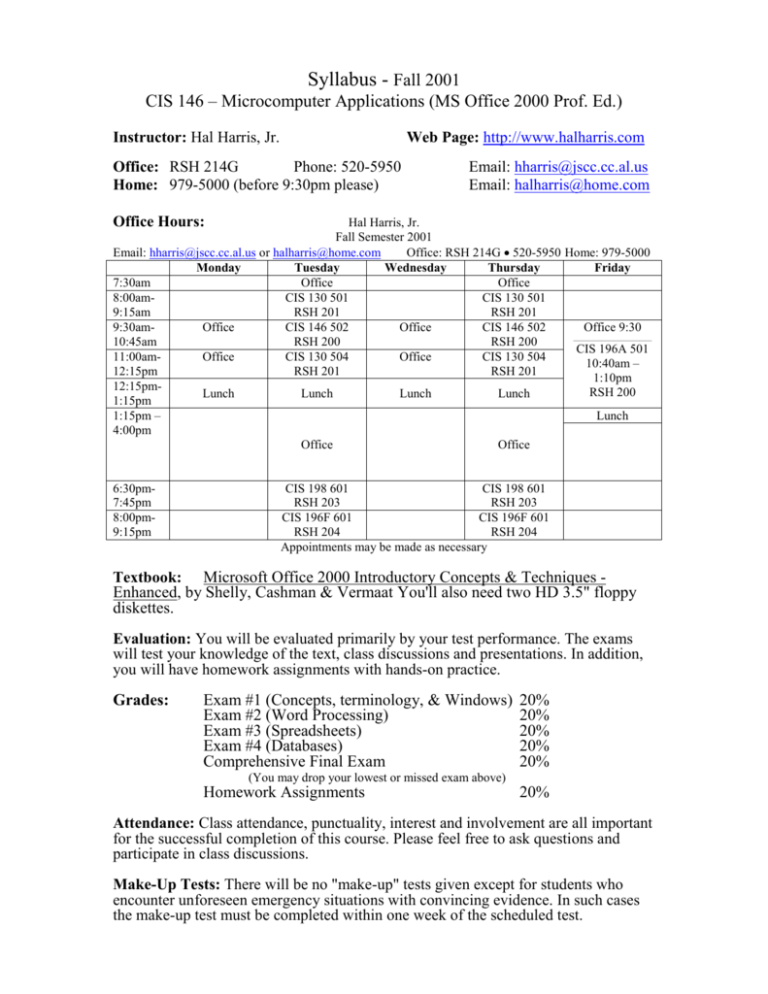 microsoft office 2000 introductory concepts and techniques