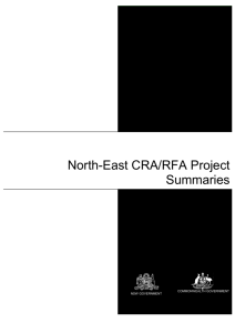 upper north east and lower north east rfa
