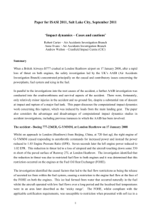 Impact dynamics – Cases and cautions