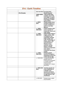 D'ni - Earth Timeline - Cavern Communications network