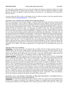 Chapter 5 Measuring Return on Investment and Appendix 2