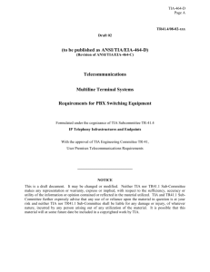 TR41.4-08-02-005-Draft464D - Telecommunications Industry
