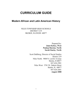 Modern African & Latin American History