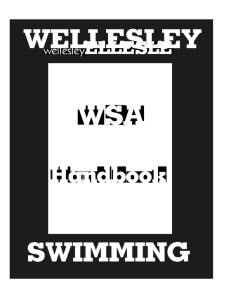 Revised October 2010 WELLESLEY SWIMMING ASSOCIATION