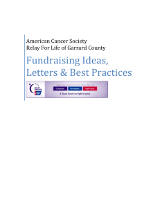 Fundraising Ideas, Letters & Best Practices