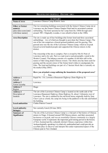 Example application - New Zealand Archaeological Association