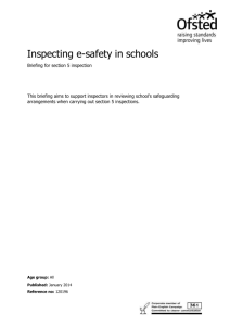 Ofsted Template - With summary, contents and copyright