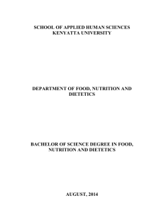 HFN 347: Biostatistics in Nutrition (NEW)