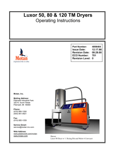 Manual filter manual - Manvel Machinery Sales Co.