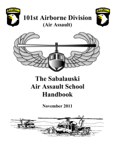 3 Air Assault School Handbook