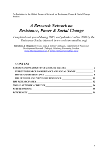 missionstatement - Resistance Studies Network