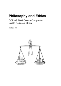 AS Ethics Course Companion